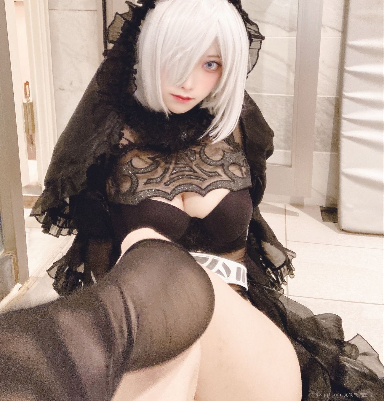 [CoserӰ] No.2 Type Yorha B ͬѧNo.⤿ͤ ش˽Ӱ P.5