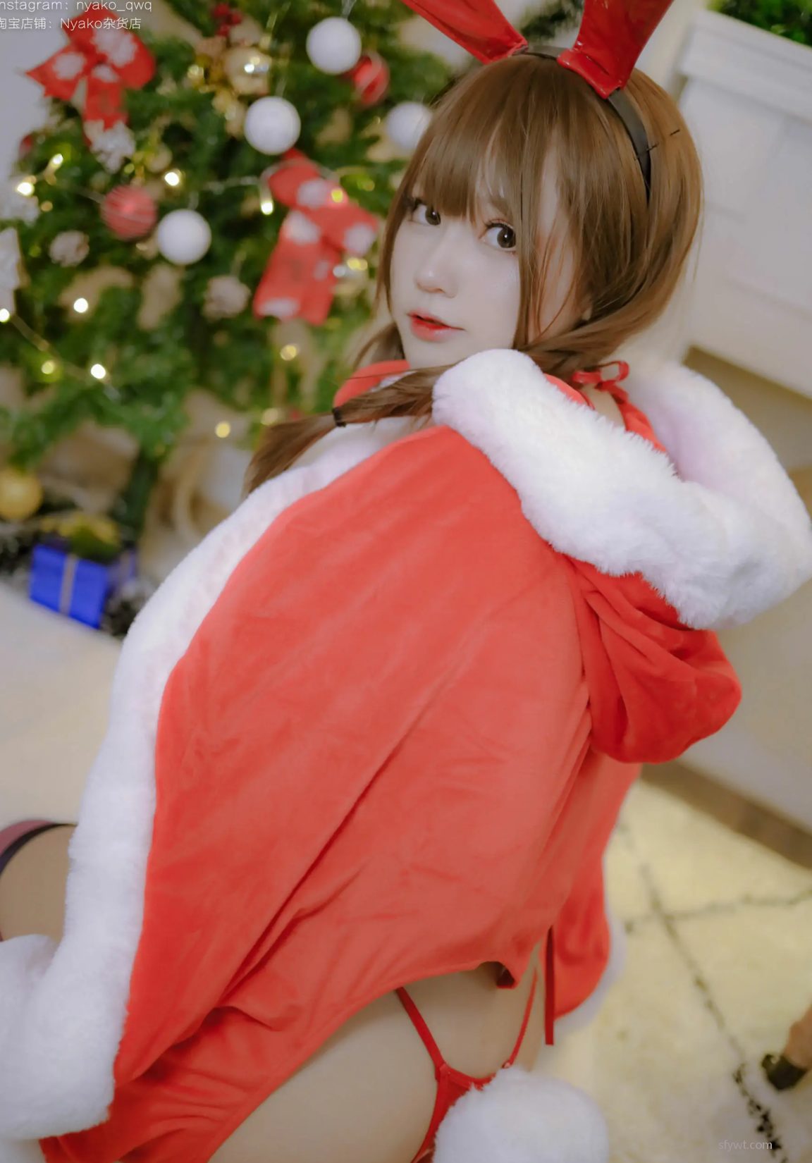 Ѿͷ [COS] Christmas Bunny Nyako ͼ ģ COSERͼ (155P) P.24