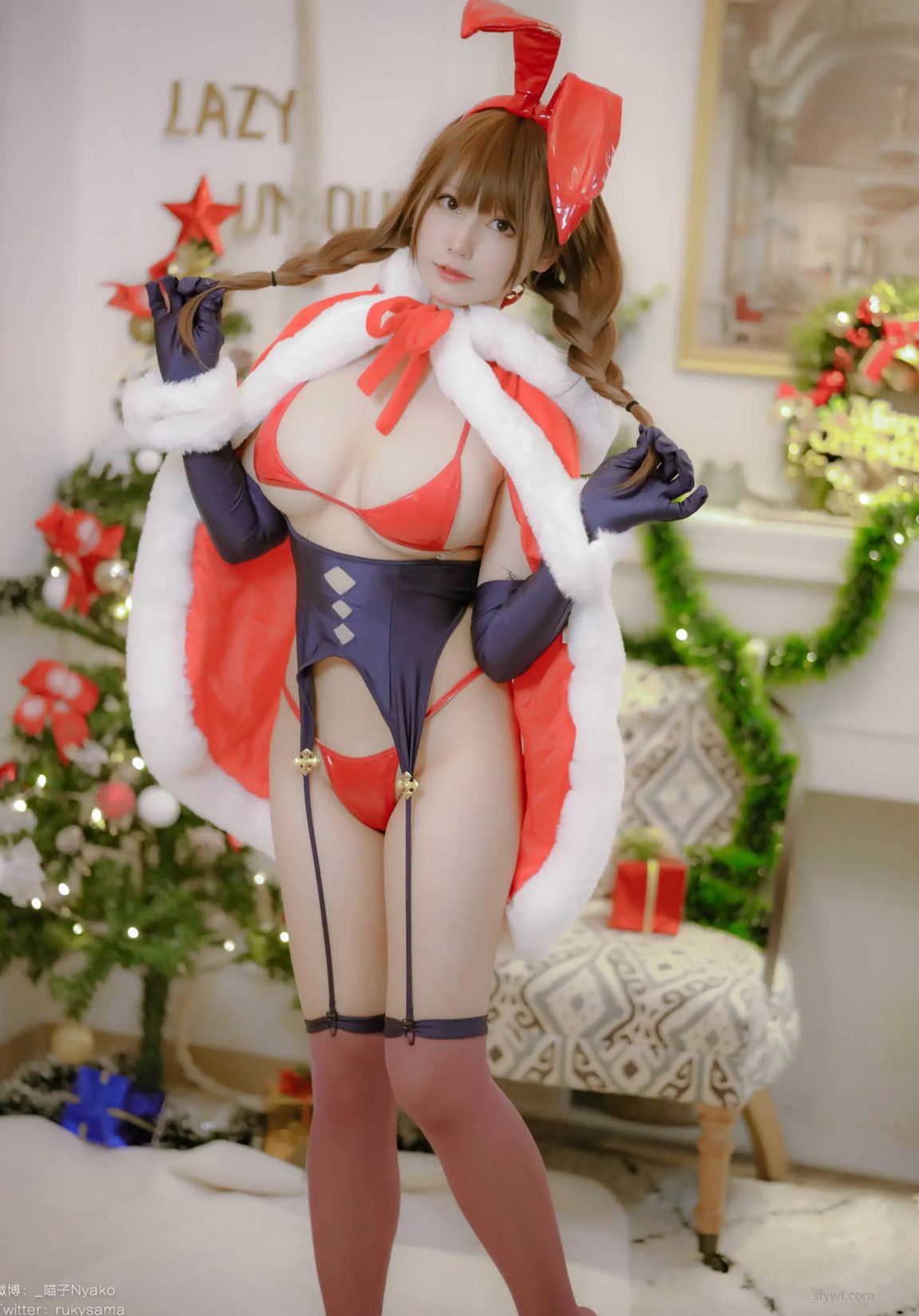 (155P) COSERͼ Nyako Ѿͷ Christmas [COS] Bunny ģ ͼ P.3