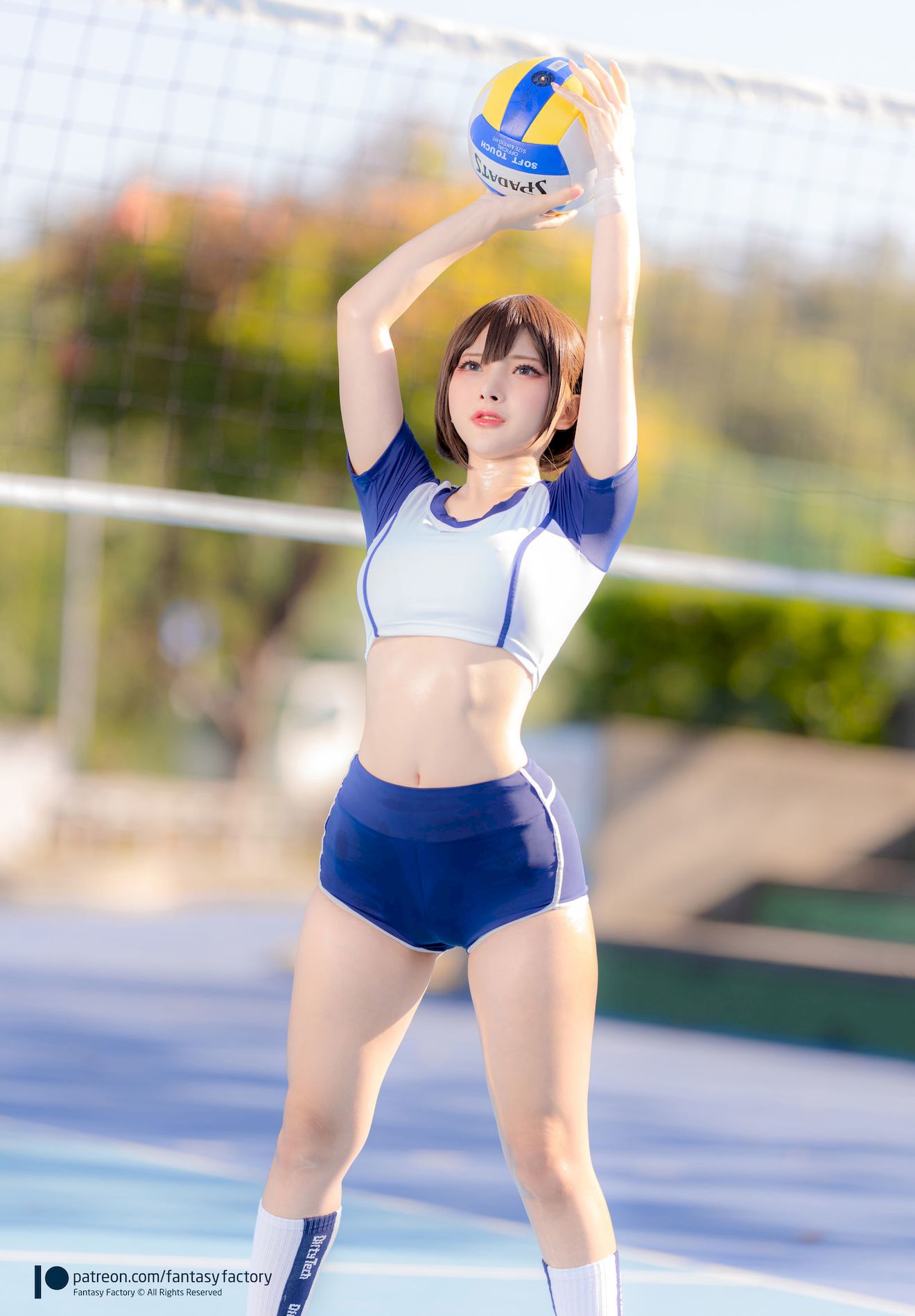 FantasyStoryӰ] Girl  СDing ģ ͼ 2022.03 Ӱcoser No.leyball P.1 