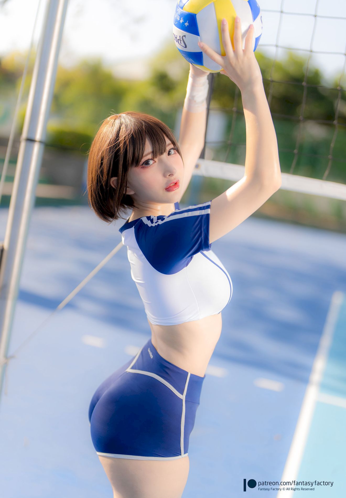 FantasyStoryӰ] ͼ СDing ģ No.leyball Girl Ӱcoser  2022.03 P.4