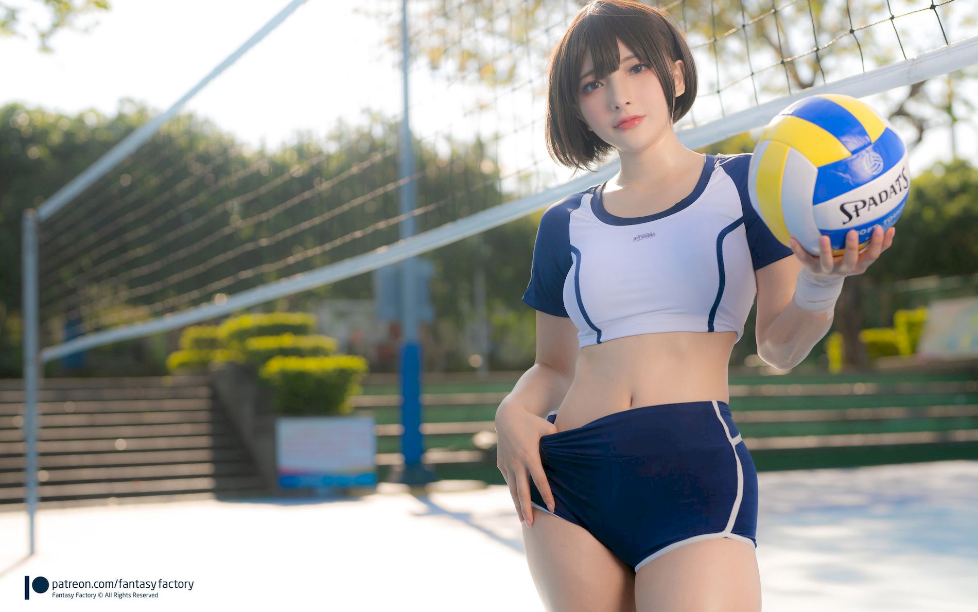 FantasyStoryӰ] ͼ СDing ģ No.leyball Girl Ӱcoser  2022.03 P.4