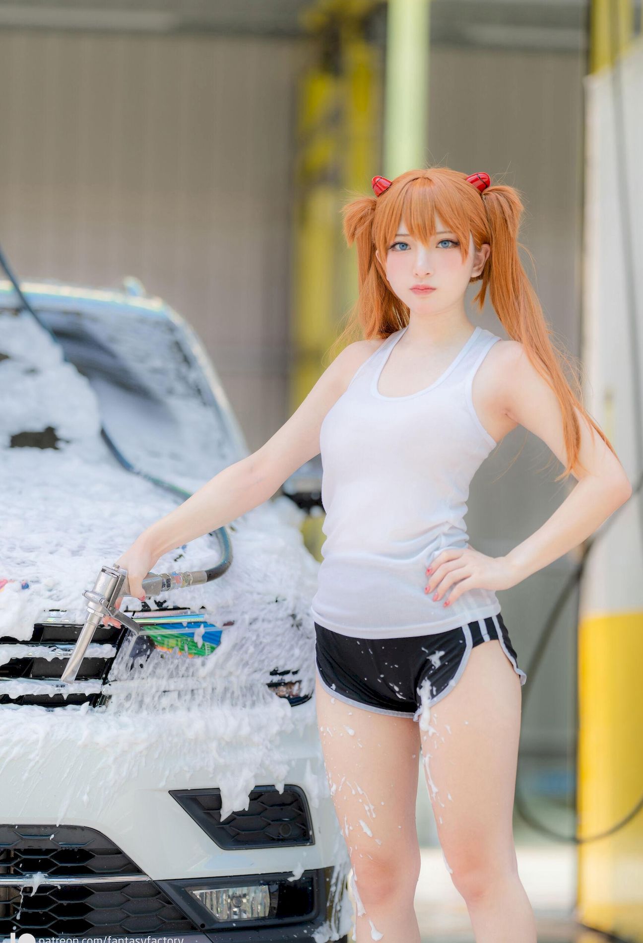 Ӱ δ˽ ߾ϸӰͼ  СDing car wash Asuka P.5
