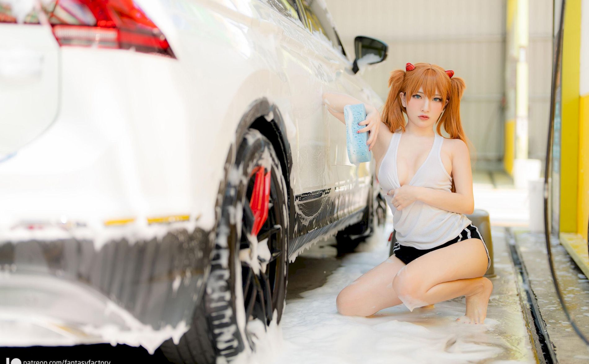 wash δ˽ car ߾ϸӰͼ  Asuka СDing Ӱ P.1 